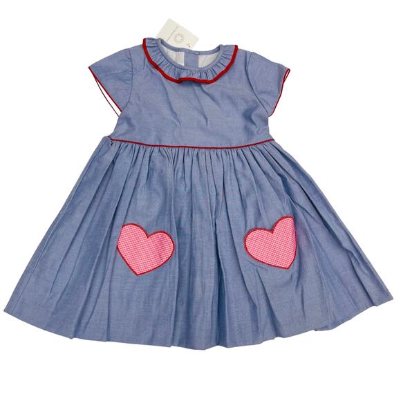 NWT TPP Size 3T Hattie Heart Dress - Picture 1 of 6